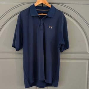Under Armour Men's Dark Blue Polo Shirt